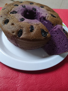 Foto resep Chiffon Cake Taro pakai Talas