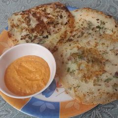 A picture of Instant Bread Uttapam.