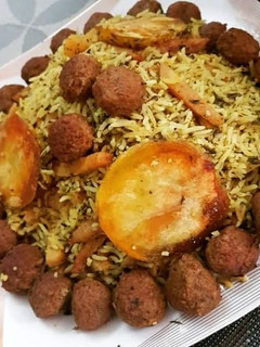 عکسی از دستور طرز تهیه کلم پلو شیرازی خوشمزه