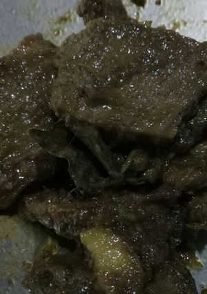 Foto resep Gepuk sapi (tanpa kelapa parut)