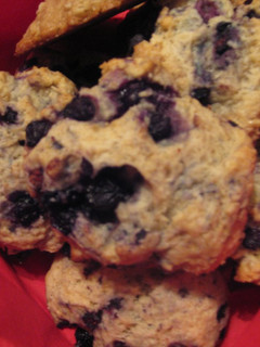 A picture of Blueberry Hot Biscuit (Scone).