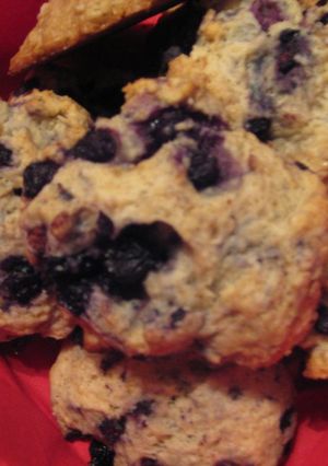 A picture of Blueberry Hot Biscuit (Scone).