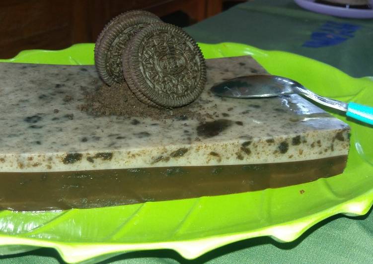 Puding  oreo  chocolatos