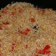 Arroz con fideo frito, ajo y morrón 😊
