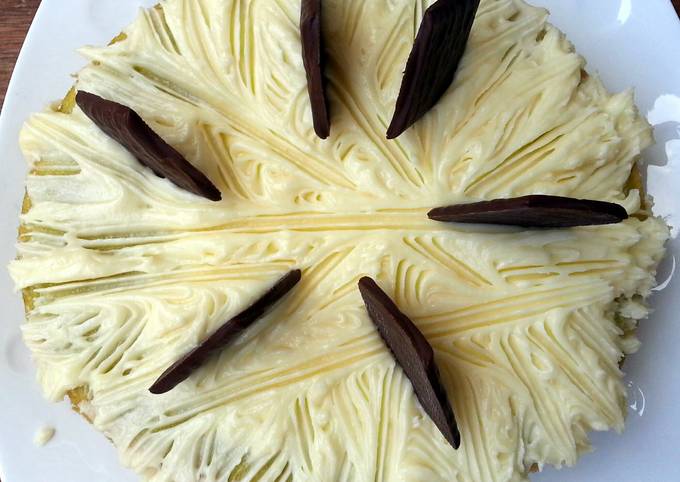 Recipe of Perfect Basic Cake With Cream Chese And Chocolate