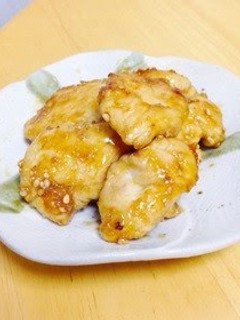 A picture of Easy Low-Cale Sweet and Savory Chicken Tenders.