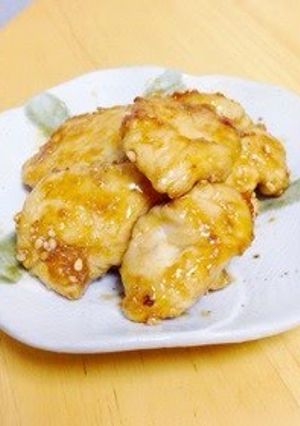A picture of Easy Low-Cale Sweet and Savory Chicken Tenders.