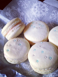 A picture of Frozen Macarons.