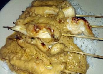 Easiest Way to Cook Yummy Chicken Satay Aus style