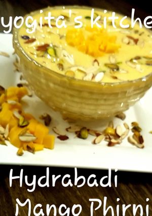 A picture of HYDRABADI MANGO PHIRNI.