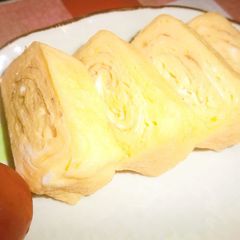 A picture of The 4:2:1 Golden Ratio for Always Delicious Tamagoyaki (Rolled Omelette).