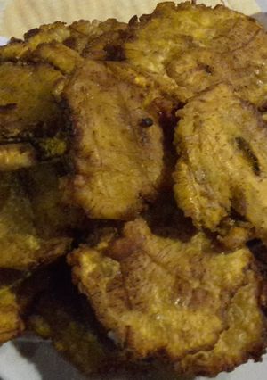 A picture of Patacones.