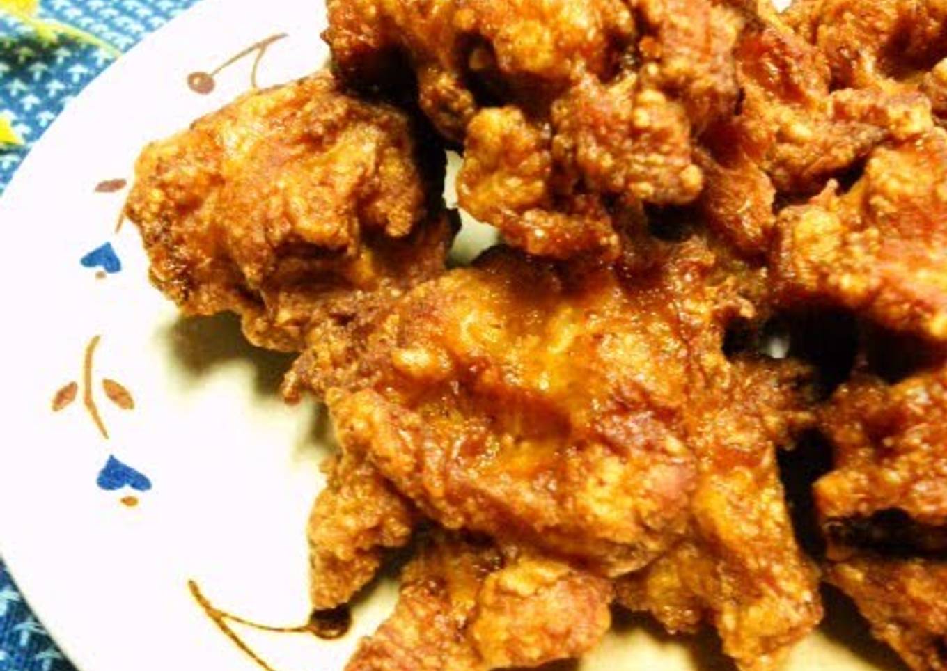 Delicious Japanese Fried Chicken with Crunchy Cartilage