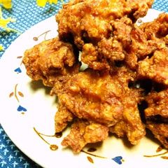 A picture of Delicious Japanese Fried Chicken with Crunchy Cartilage.