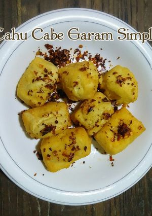 Foto resep Tahu Cabe Garam Simple