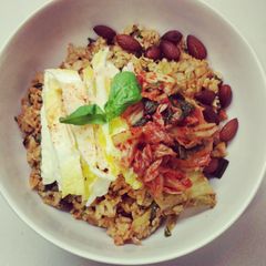 A picture of Bibimpap!.