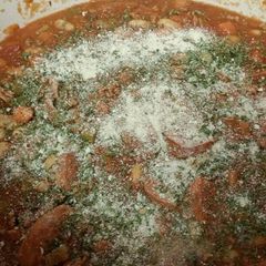 A picture of Hearty Turkey Cassoulet.