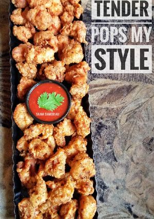 A picture of Chicken tender pops.