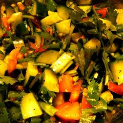A picture of Cilantro Salad.