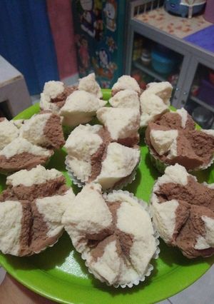Foto resep Bolu kukus mekar