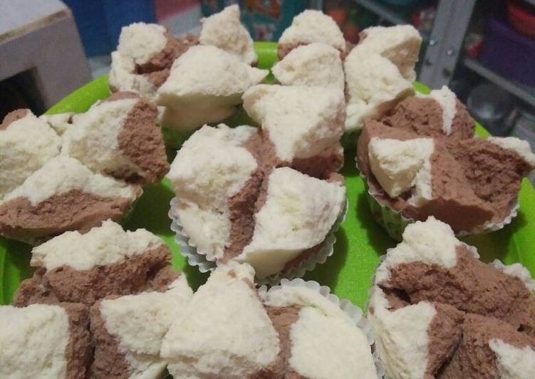 Resep Bolu kukus mekar Anti Gagal