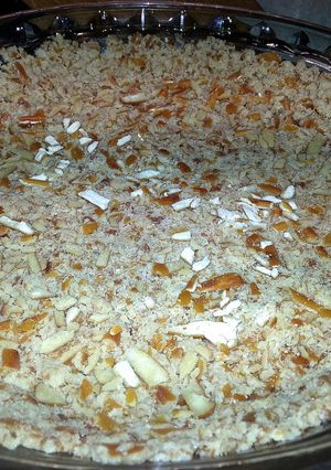 A picture of Pretzel Pie Crust.