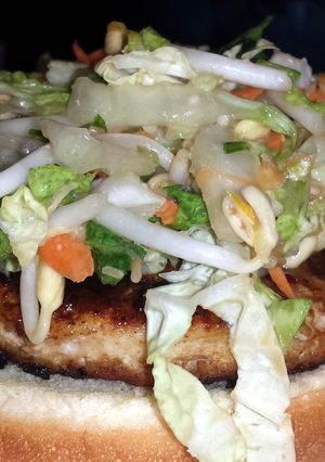 A picture of Thai Coleslaw.