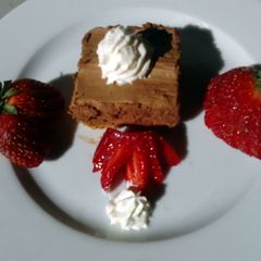 A picture of Ladybirds "OMG To Good" Chocolate Mousse Slice !.