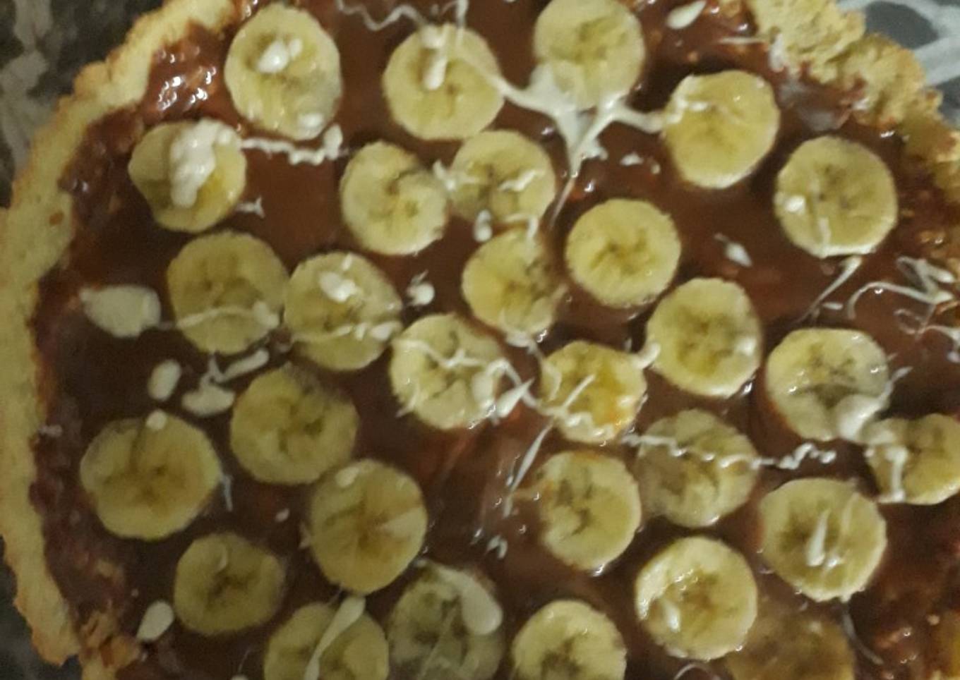 Tarta de dulce leche con harina de arroz