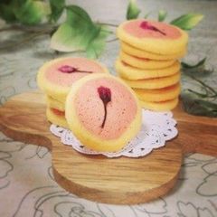 A picture of Spring Scenery Sakura Cookies.