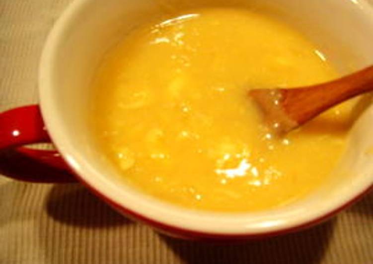 Recipe of Homemade Super Simple Chinese Corn Soup