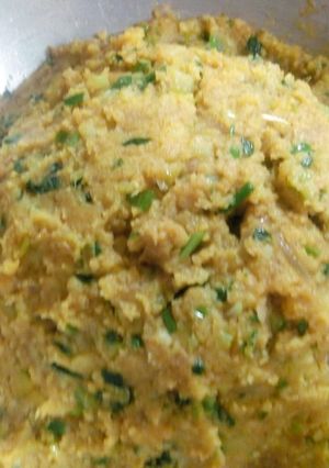 A picture of Aloo Ka Bhurtha.