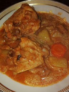 Tejfölös csirke paprikás recept fotója