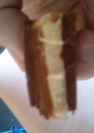 A picture of Snicker fudge.