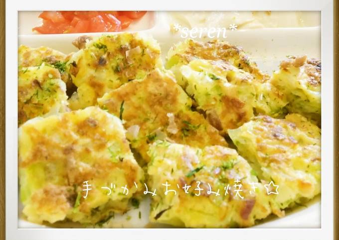 Simple Way to Make Perfect Finger Food Okonomiyaki For Babies on Solids