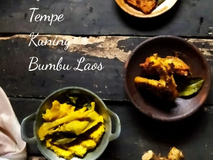 Cara Mudah Membuat Resep Ungkep Ayam dan Tempe Kuning Bumbu Laos (Lengkuas) yang  Bikin Ketagihan Anti Ribet, Bisa Manjain Lidah