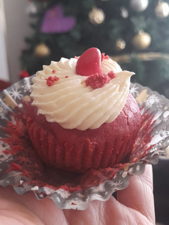 Una foto de Cupcake red velvet