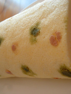 A picture of Polka Dotted Roll Cake.