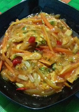 Foto resep Telur dadar asam manis