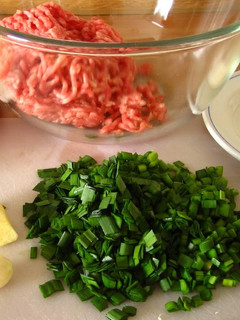 A picture of Easy Handmade Gyoza Dumpling Filling.