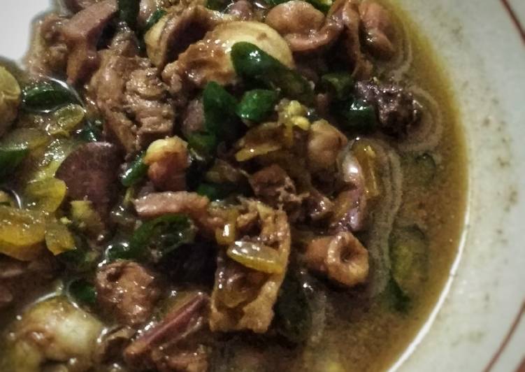 Cara Gampang Menyiapkan Oseng Ati Ayam Ijo yang sempurna