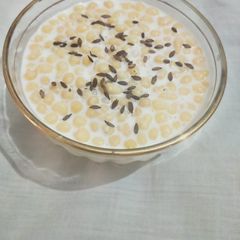 A picture of Boondi raita.