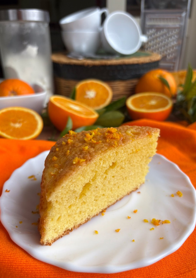 Una foto de Bizcocho de naranja 🍊!