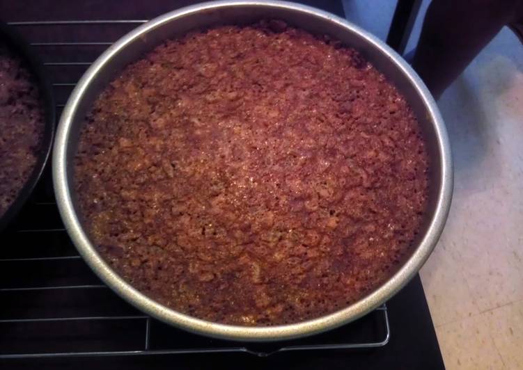 Recipe of Homemade pecan pie cake