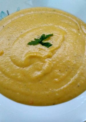 Édesburgonya főzelék recept fotója