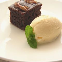A picture of Chocolate & Banana Brownies.