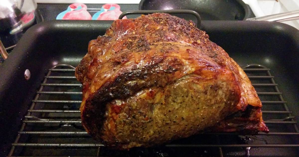 Foolproof Standing Rib Roast Recipe By Jeanne Sutton Cookpad 