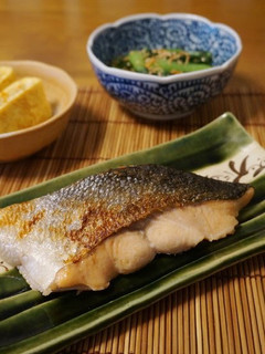 A picture of Grilled Salted Salmon.