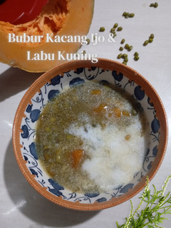 Foto resep Bubur Kacang Ijo Labu Kuning