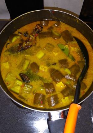 Foto resep Iwak panggang masak santan pedes 😋😋